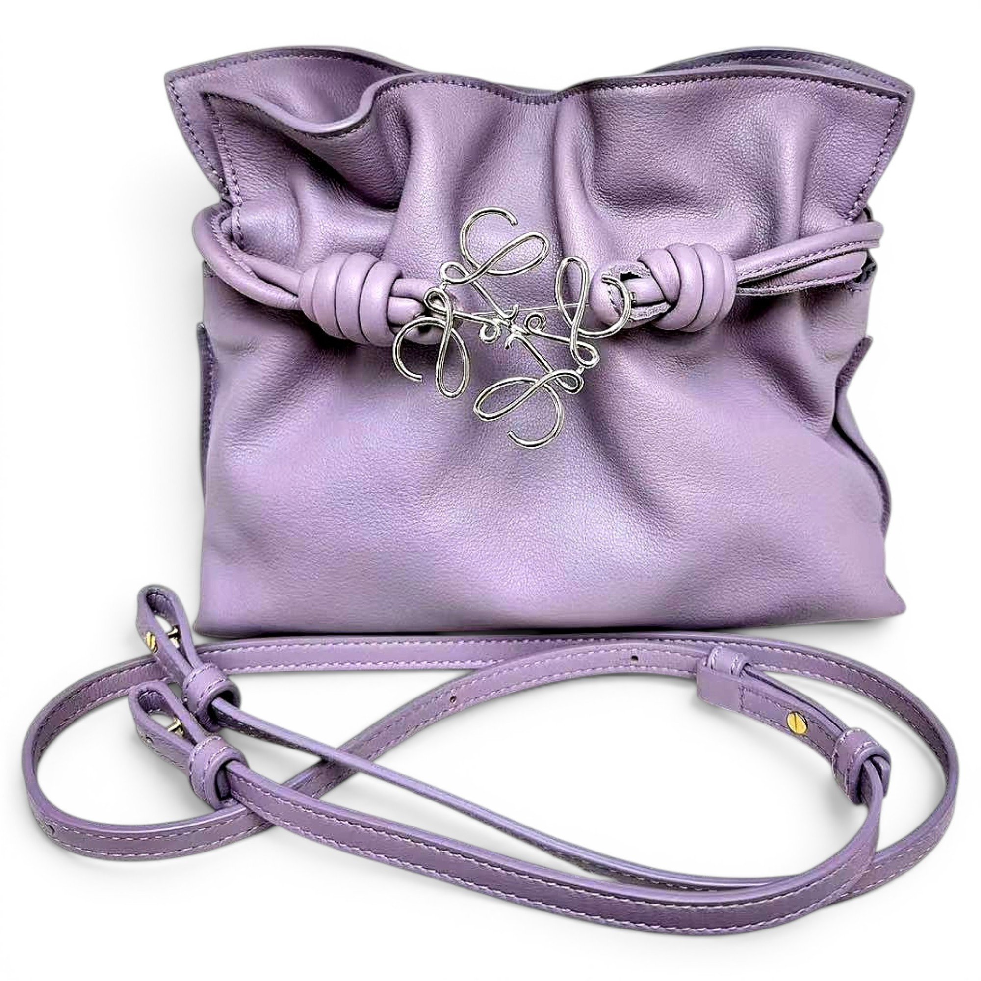 Flamenco leather handbag