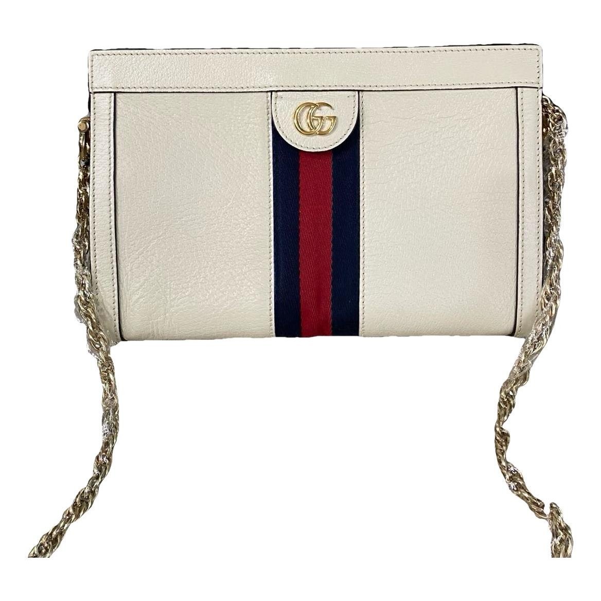 Ophidia Chain leather handbag