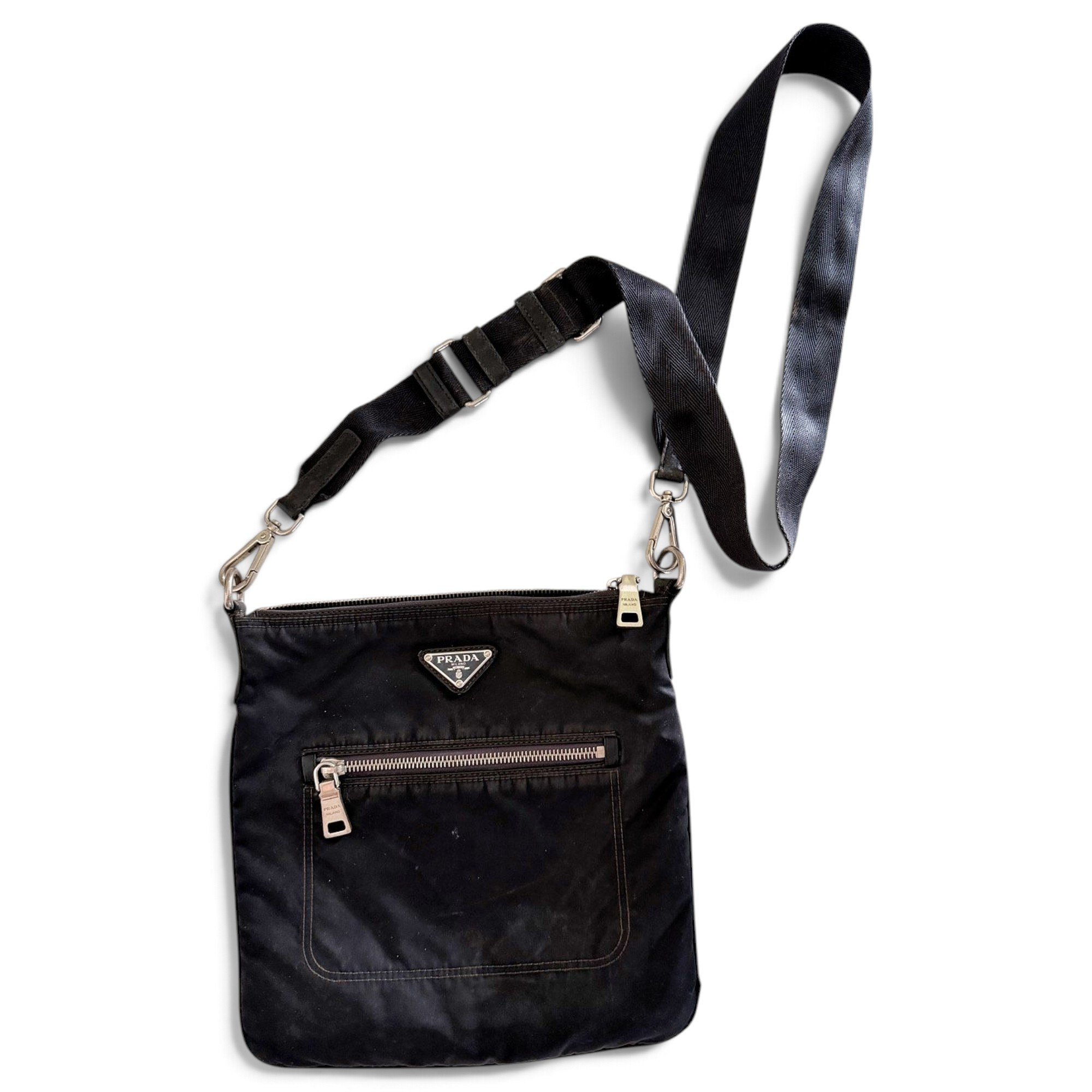 Re-Nylon crossbody bag