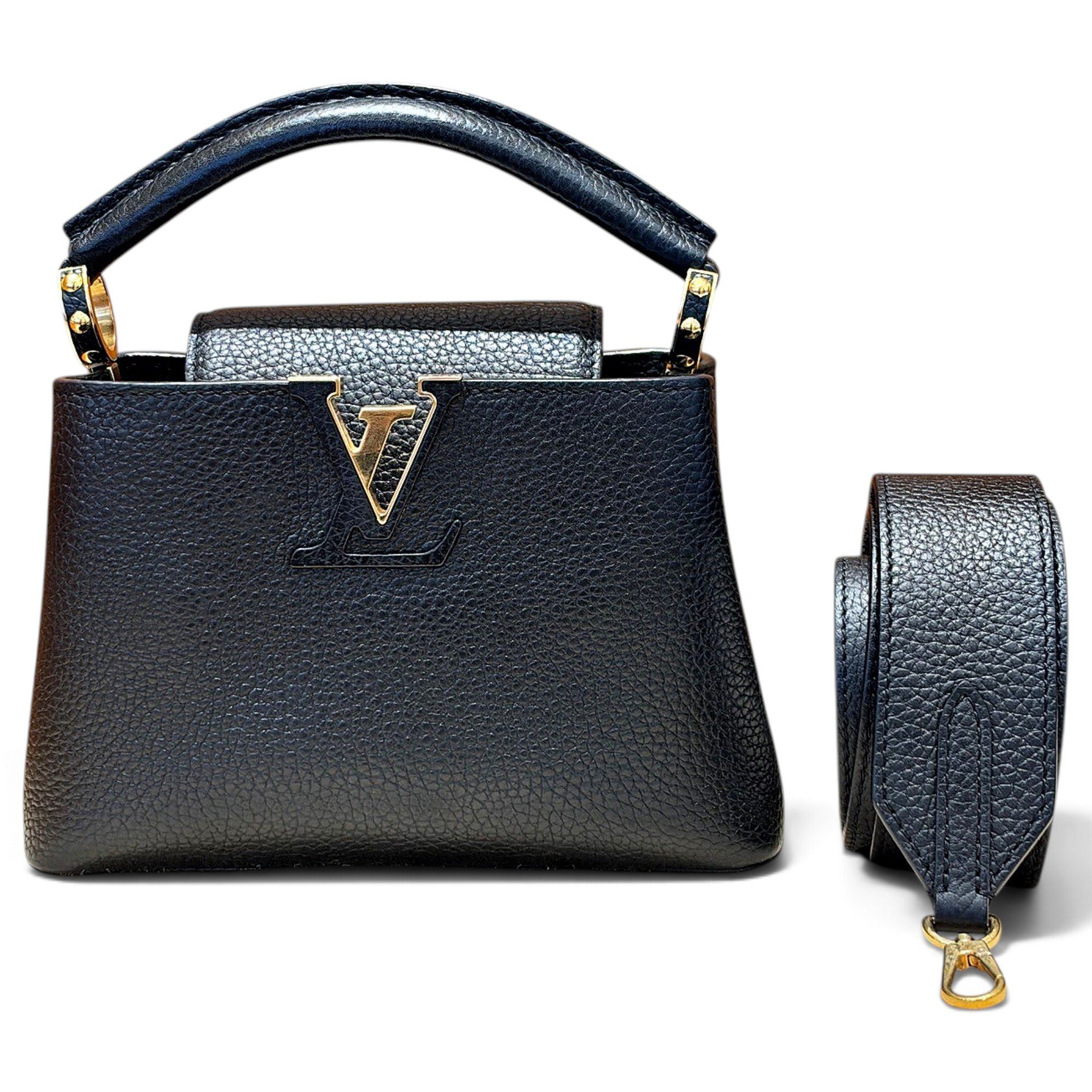 Capucines leather handbag