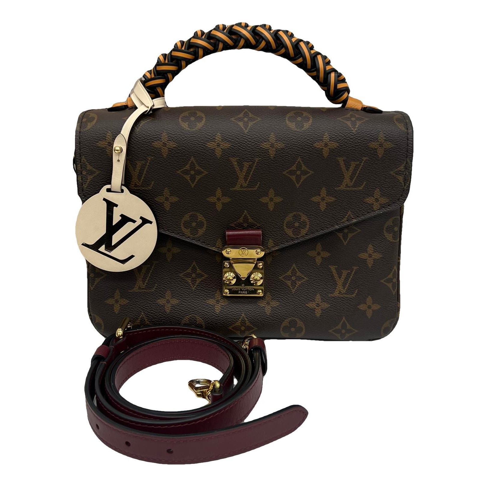 Metis leather handbag