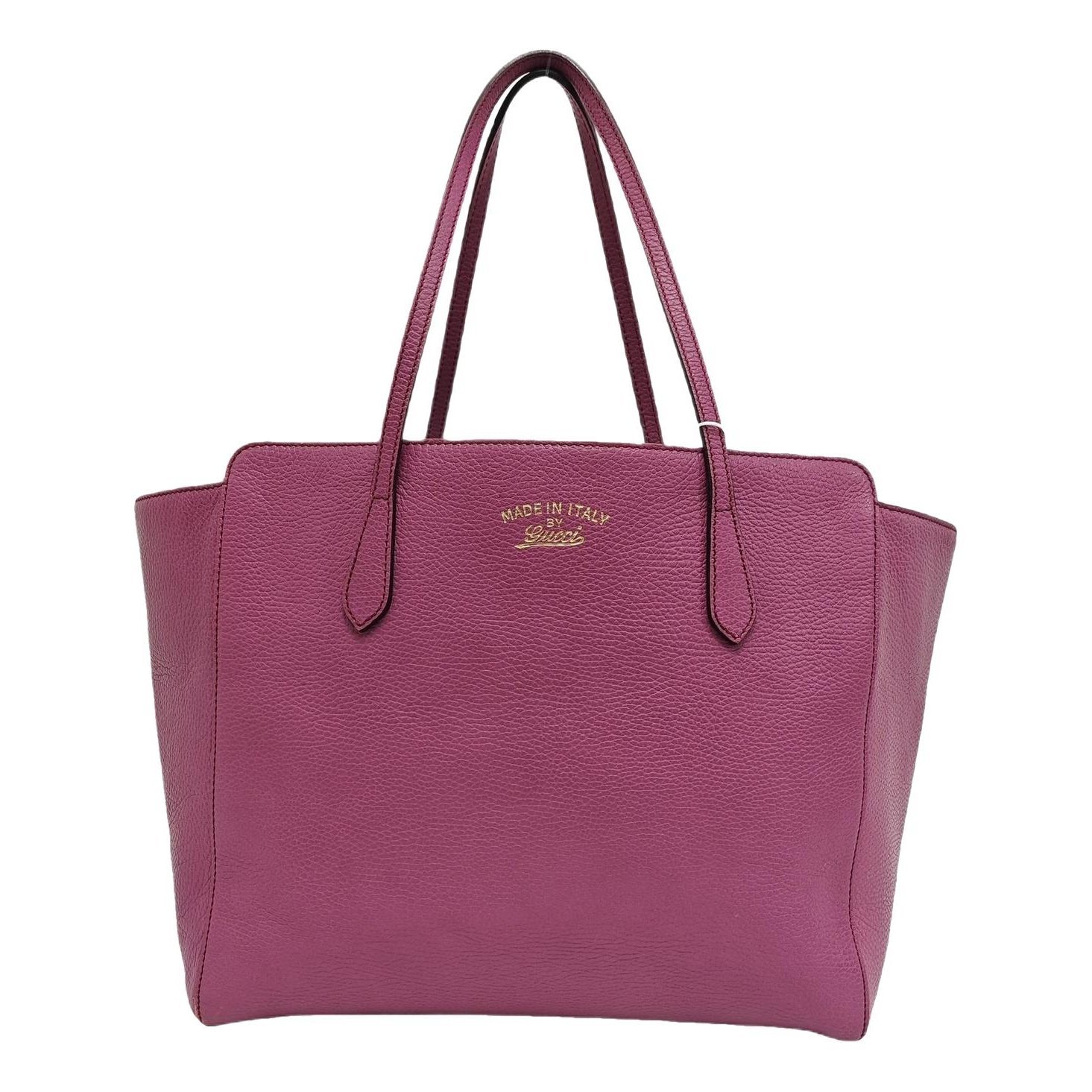 Swing leather handbag