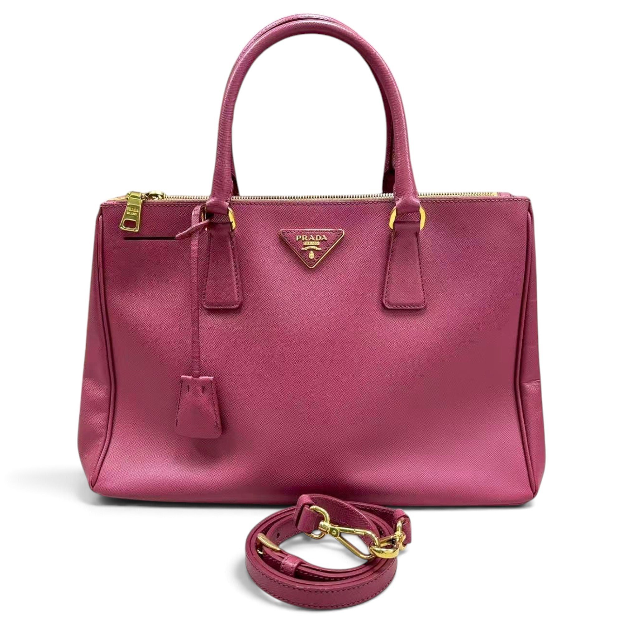 Galleria leather handbag