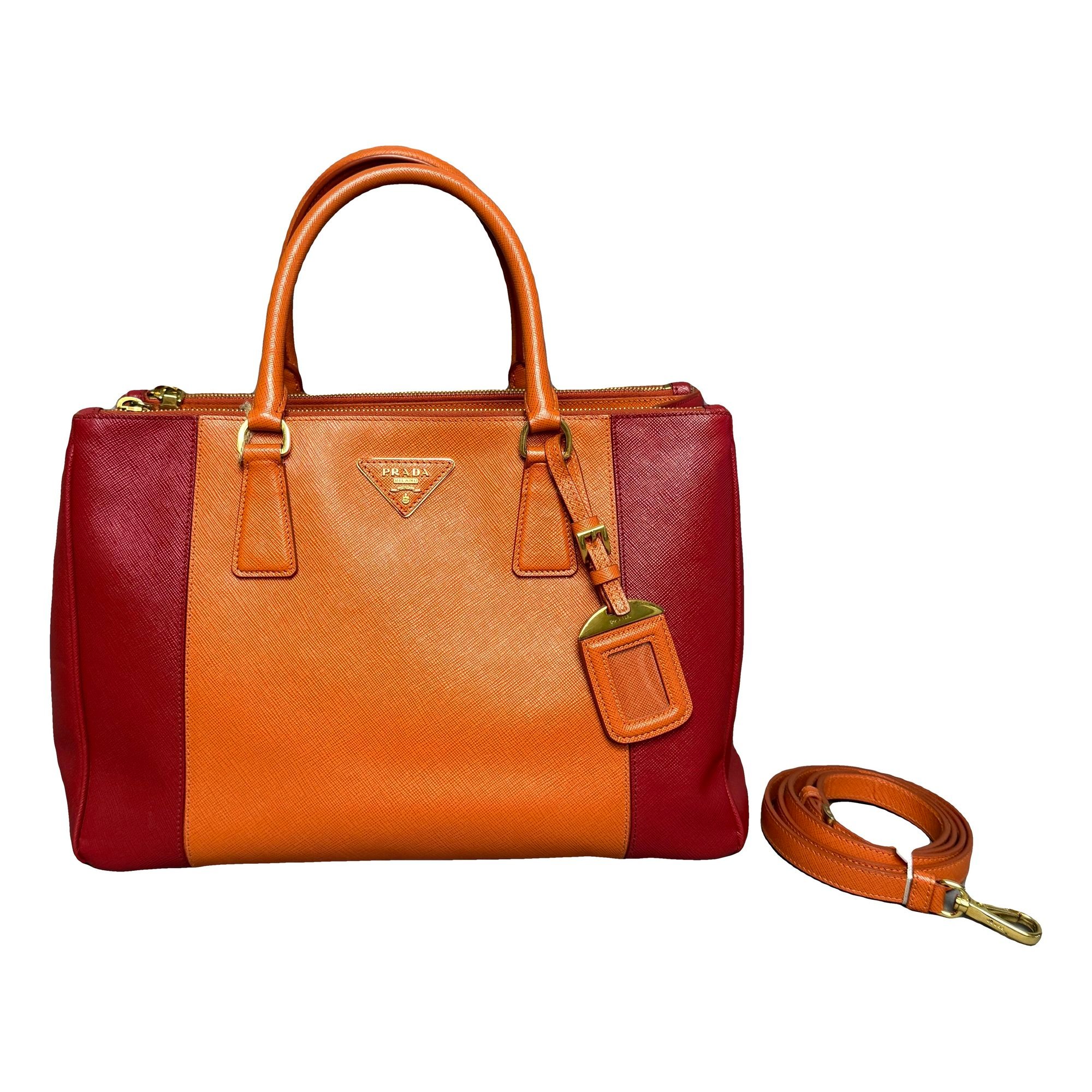 Galleria leather handbag