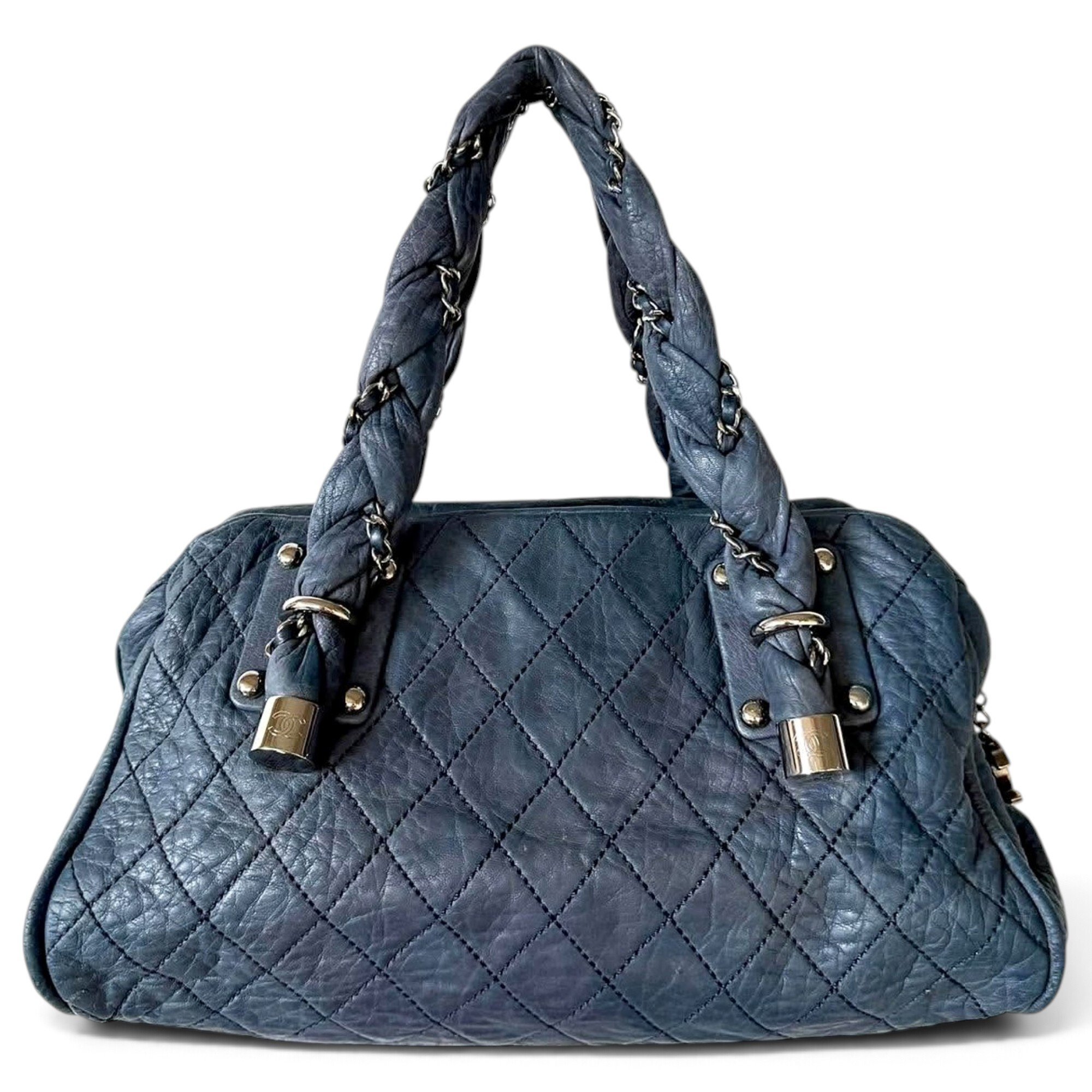 All About Chains leather handbag