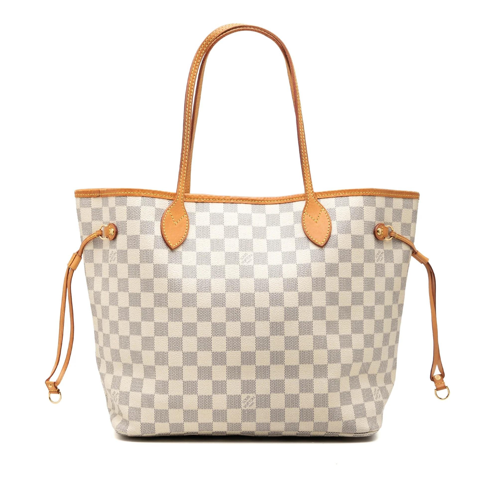 Neverfull leather tote