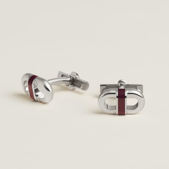 Bordeaux Maillon Cufflinks