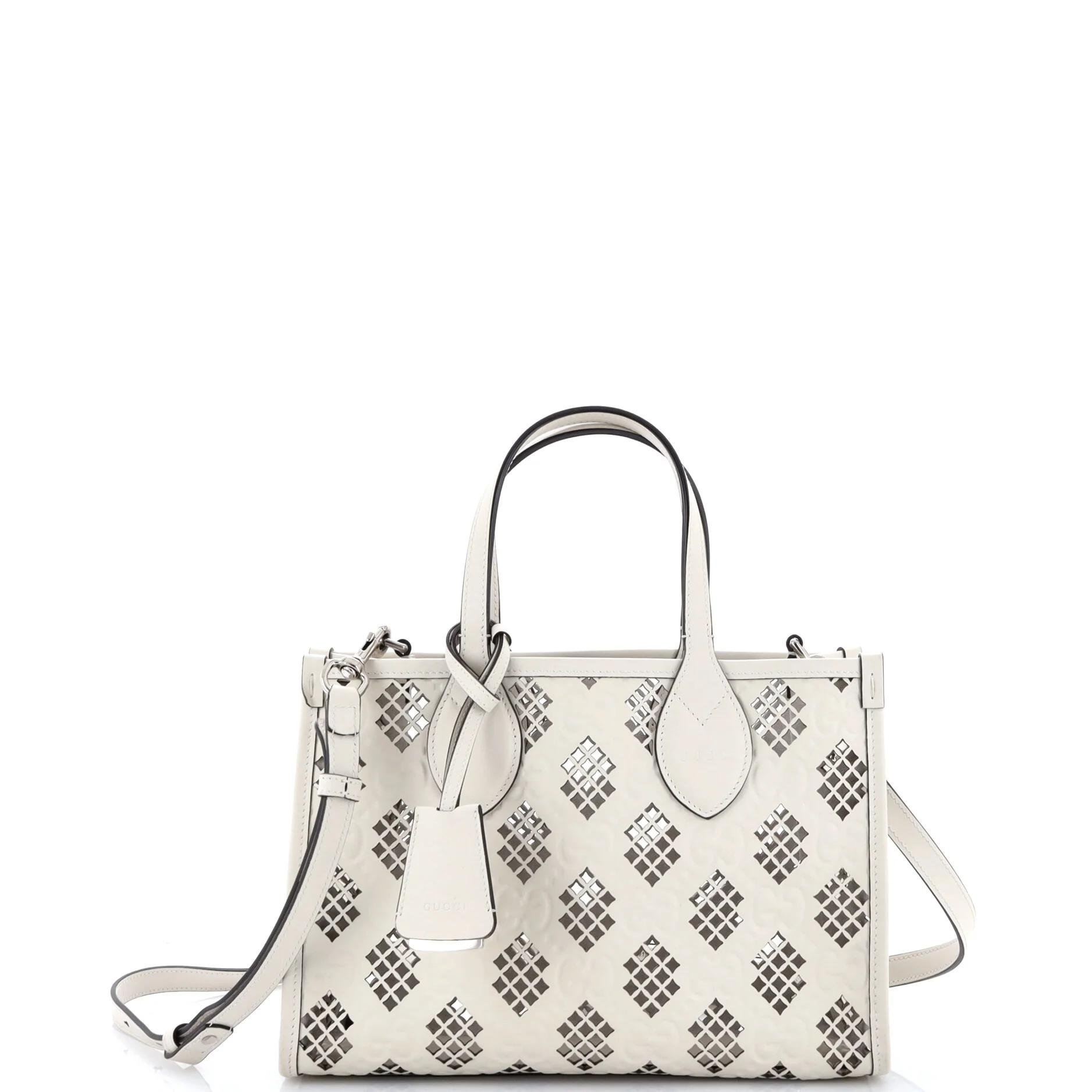 Leather tote
