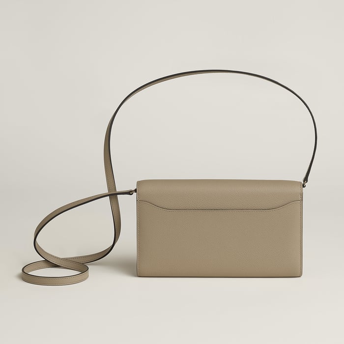 Beige Marfa Constance to Go Wallet