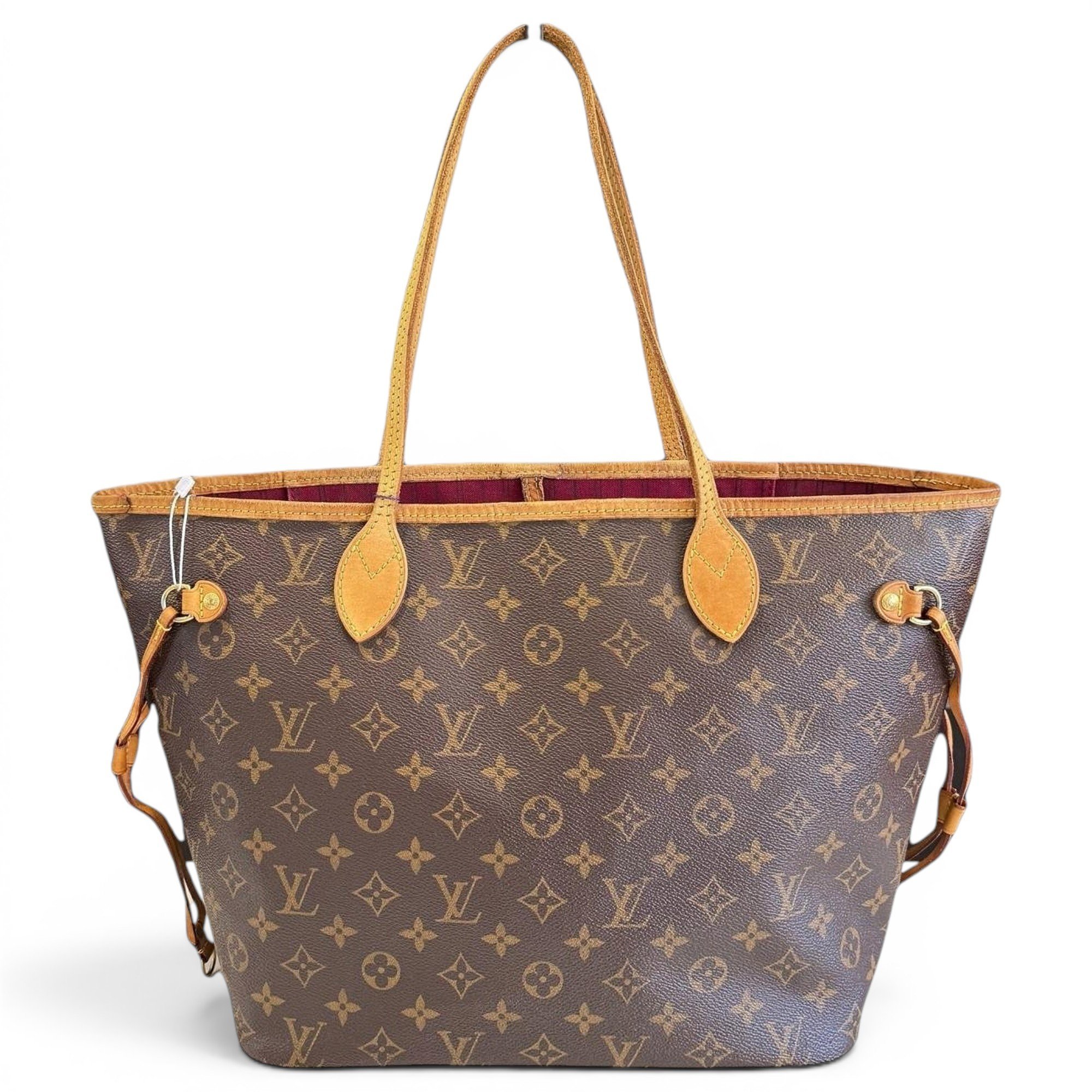 Neverfull leather handbag
