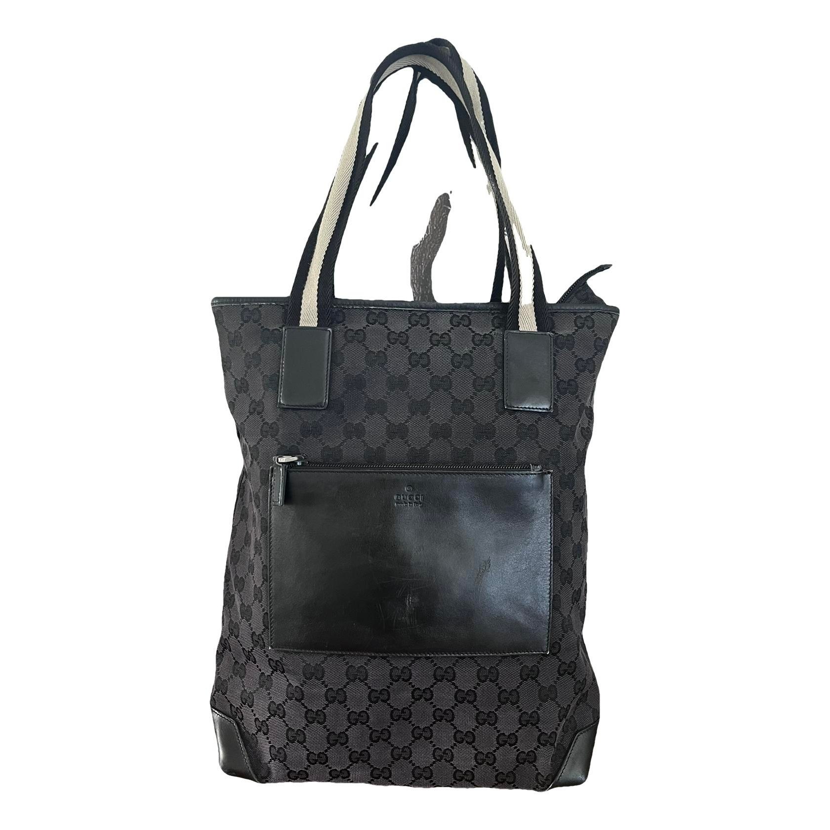 Leather tote