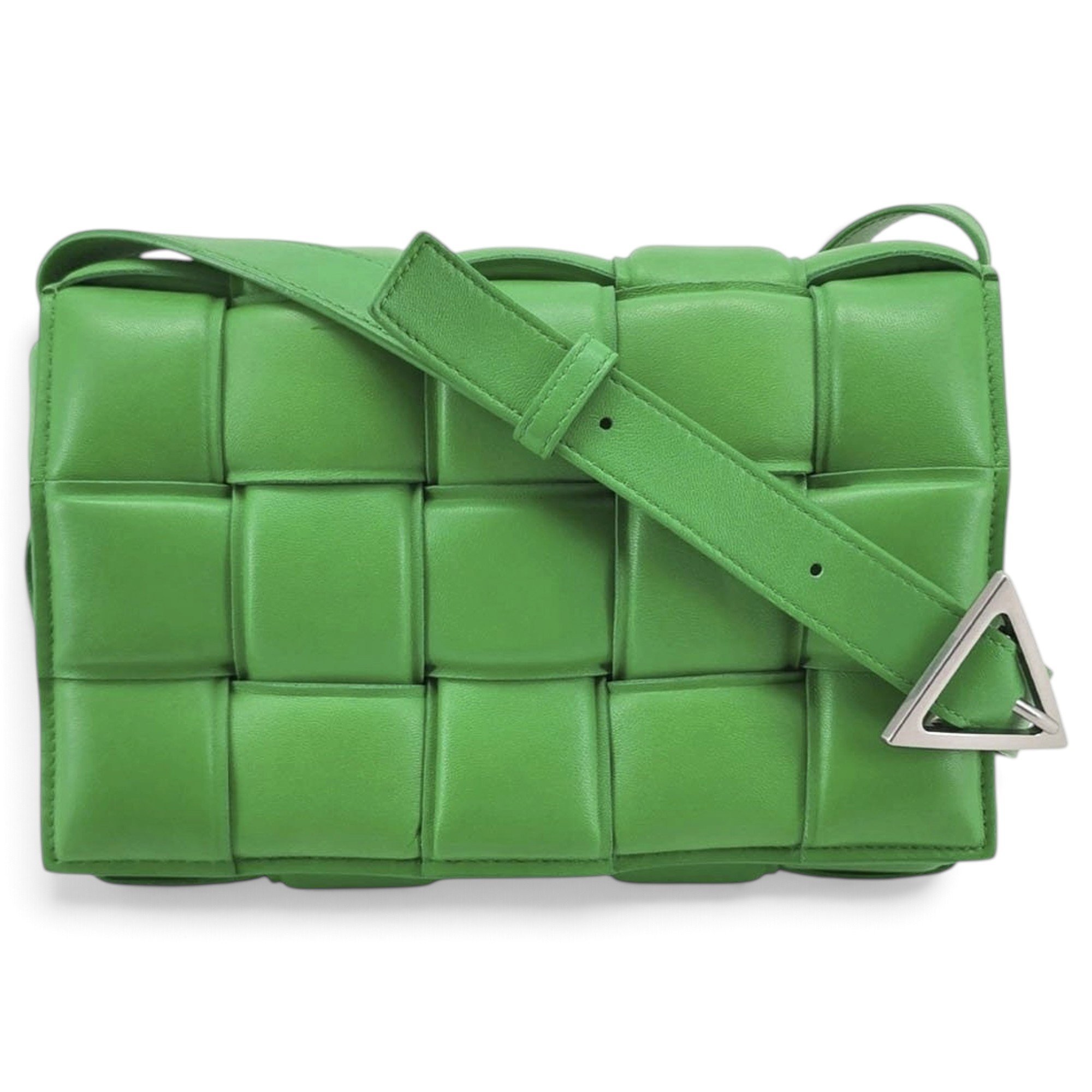 Brick Cassette leather handbag