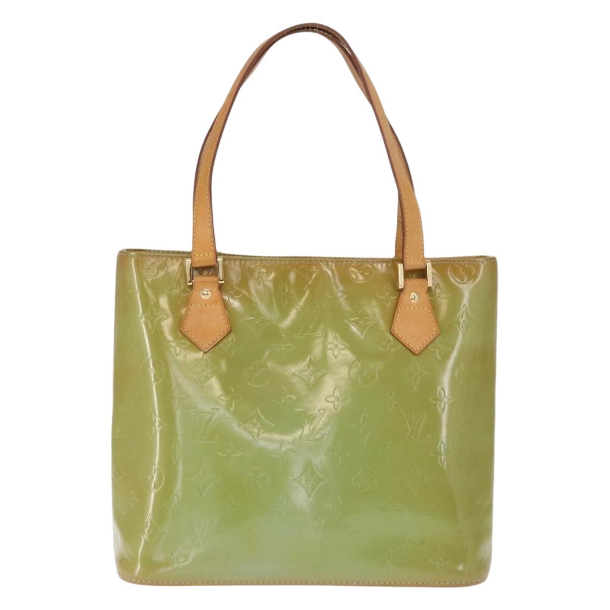 Houston patent leather handbag