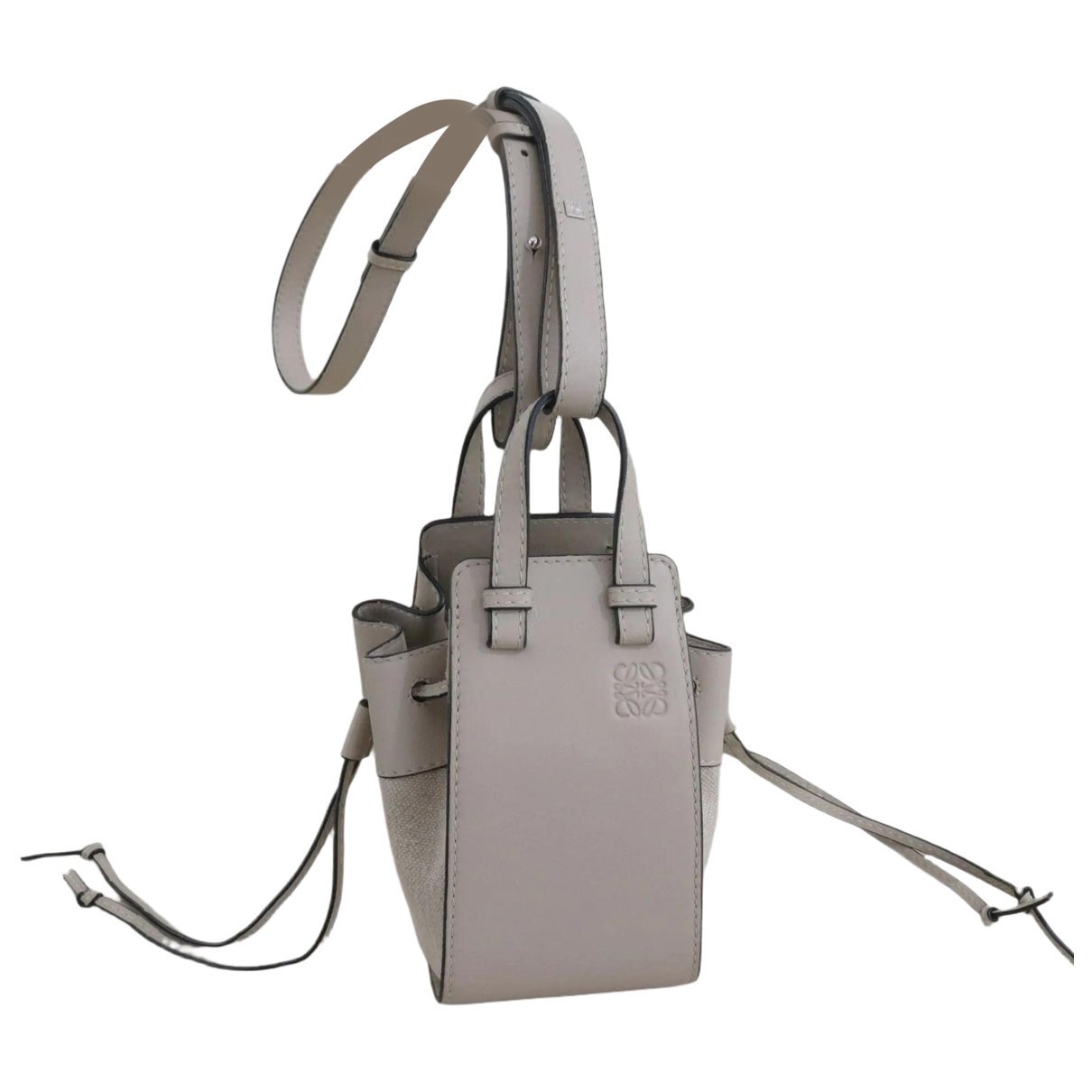Hammock leather crossbody bag