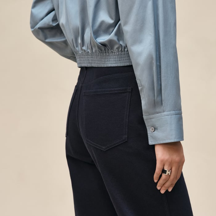 Bleu Adriatique Shirt Jacket
