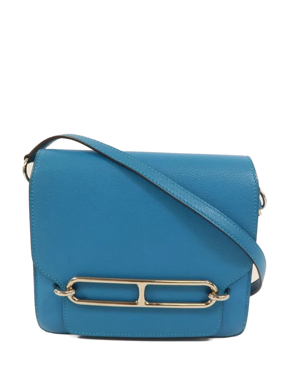 mini Roulis leather shoulder bag