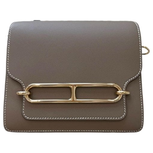 Roulis leather handbag