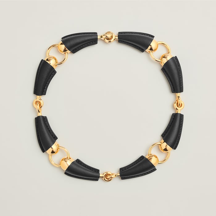 Noir Epure Equestre Necklace