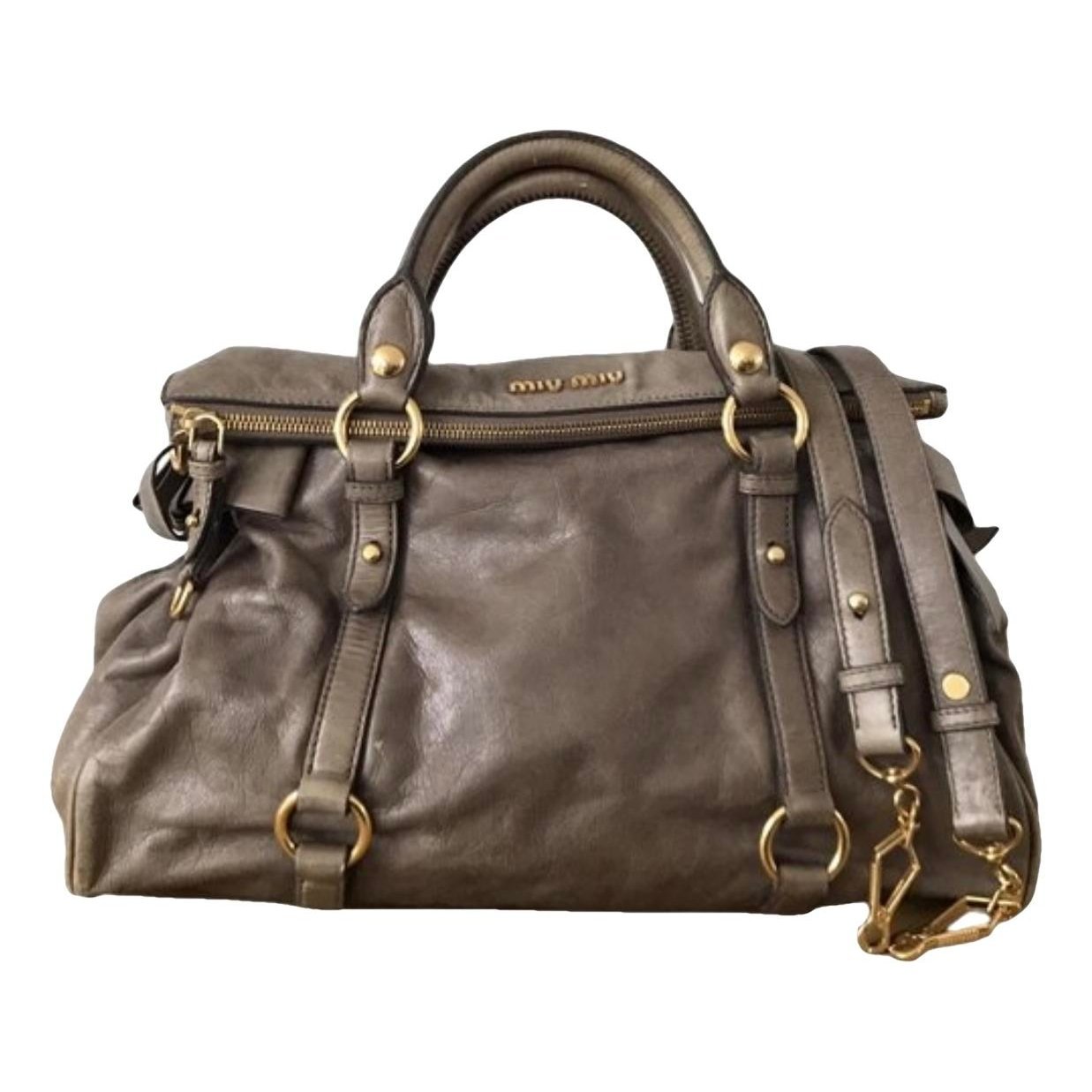 Vitello leather handbag