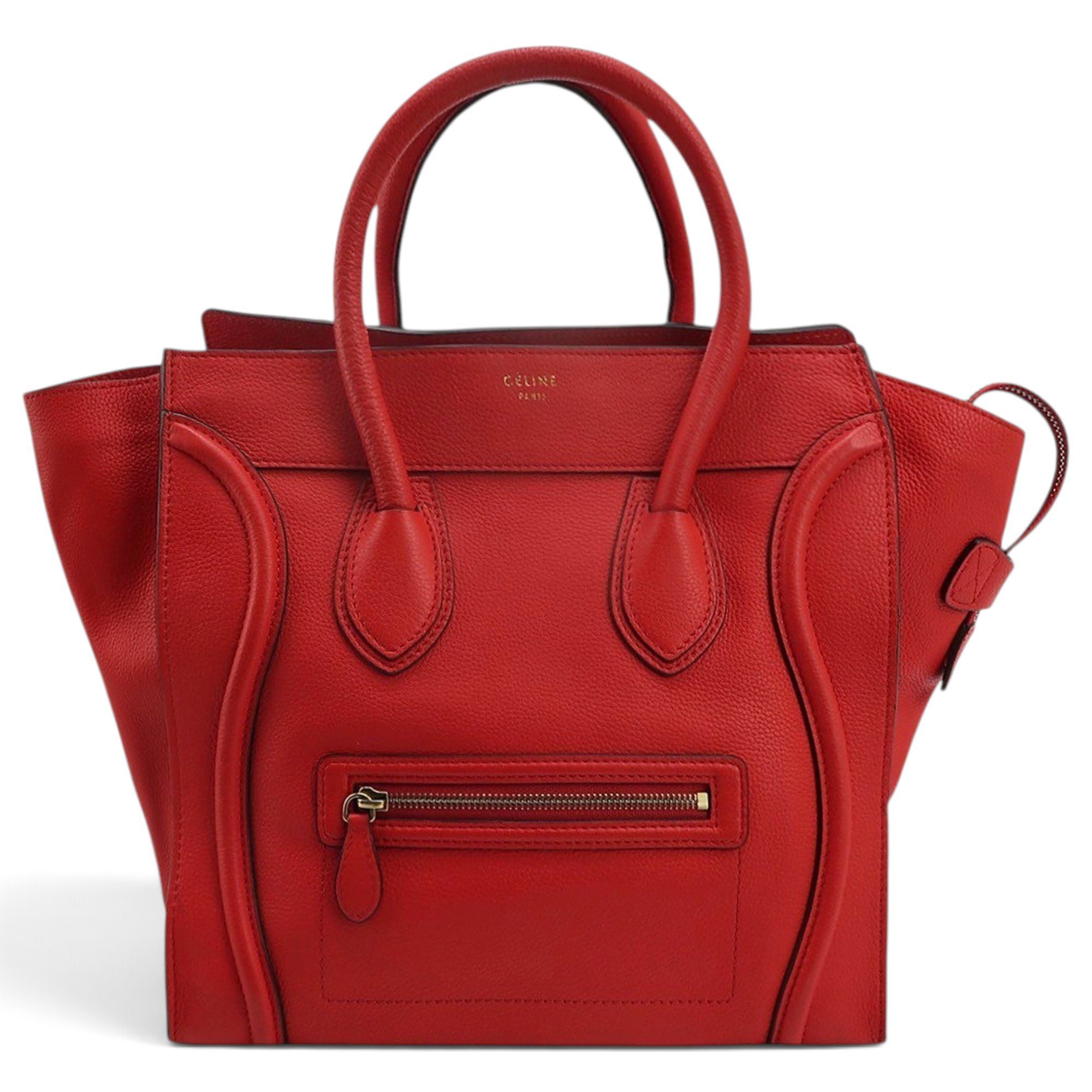 Luggage leather handbag