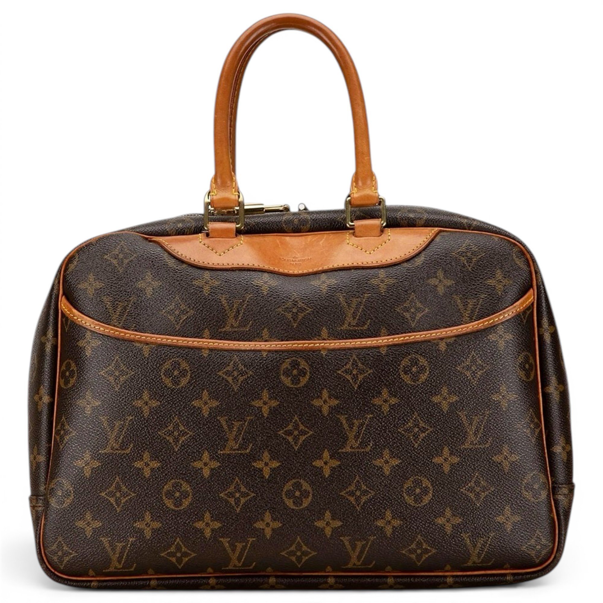 Deauville leather handbag