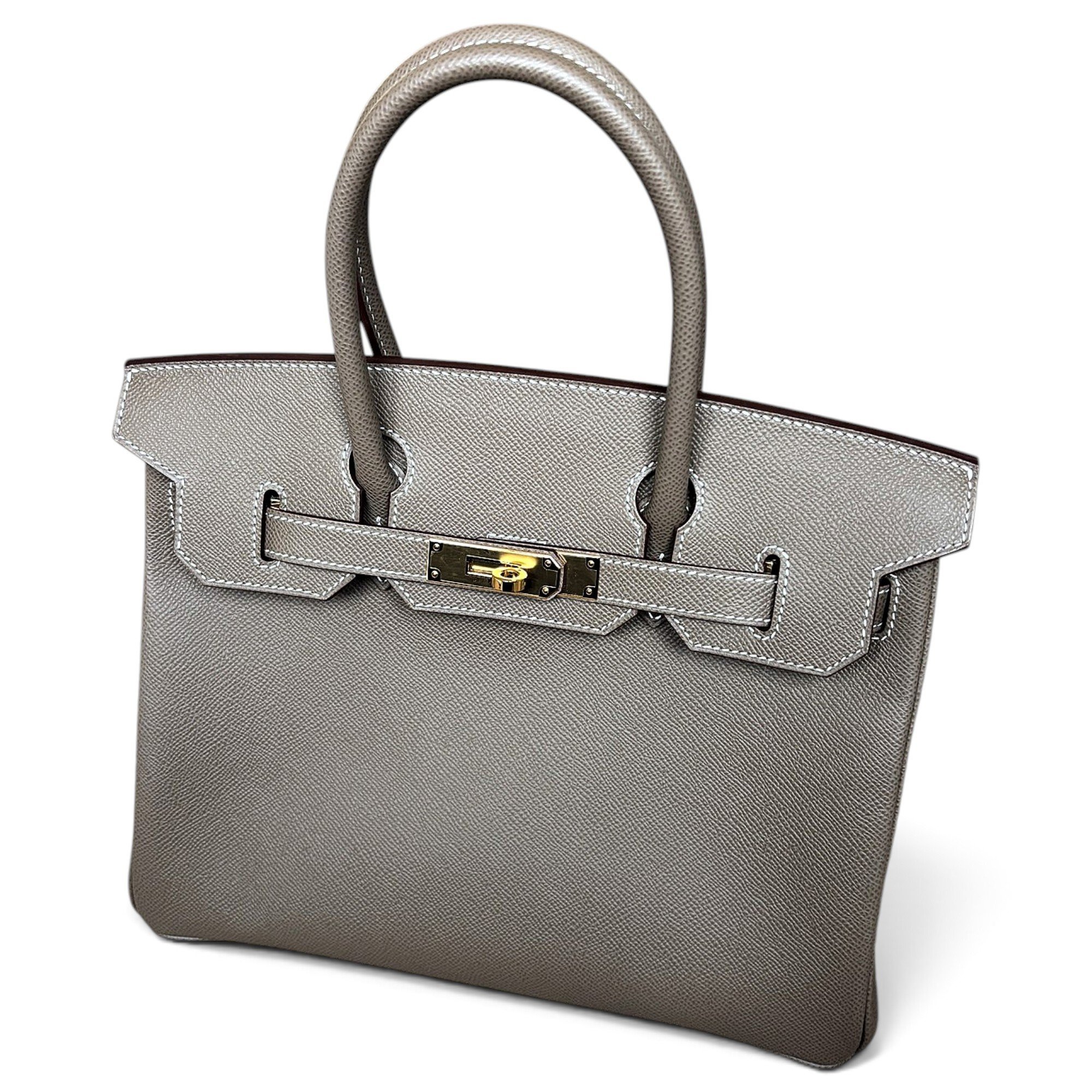 Birkin 30 leather handbag
