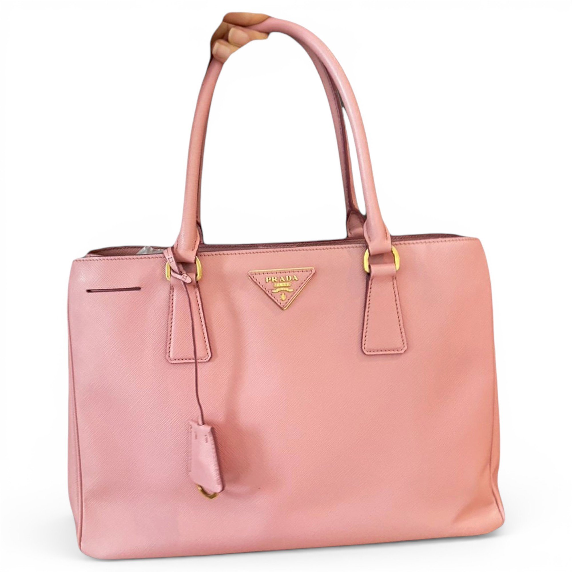 Galleria leather handbag