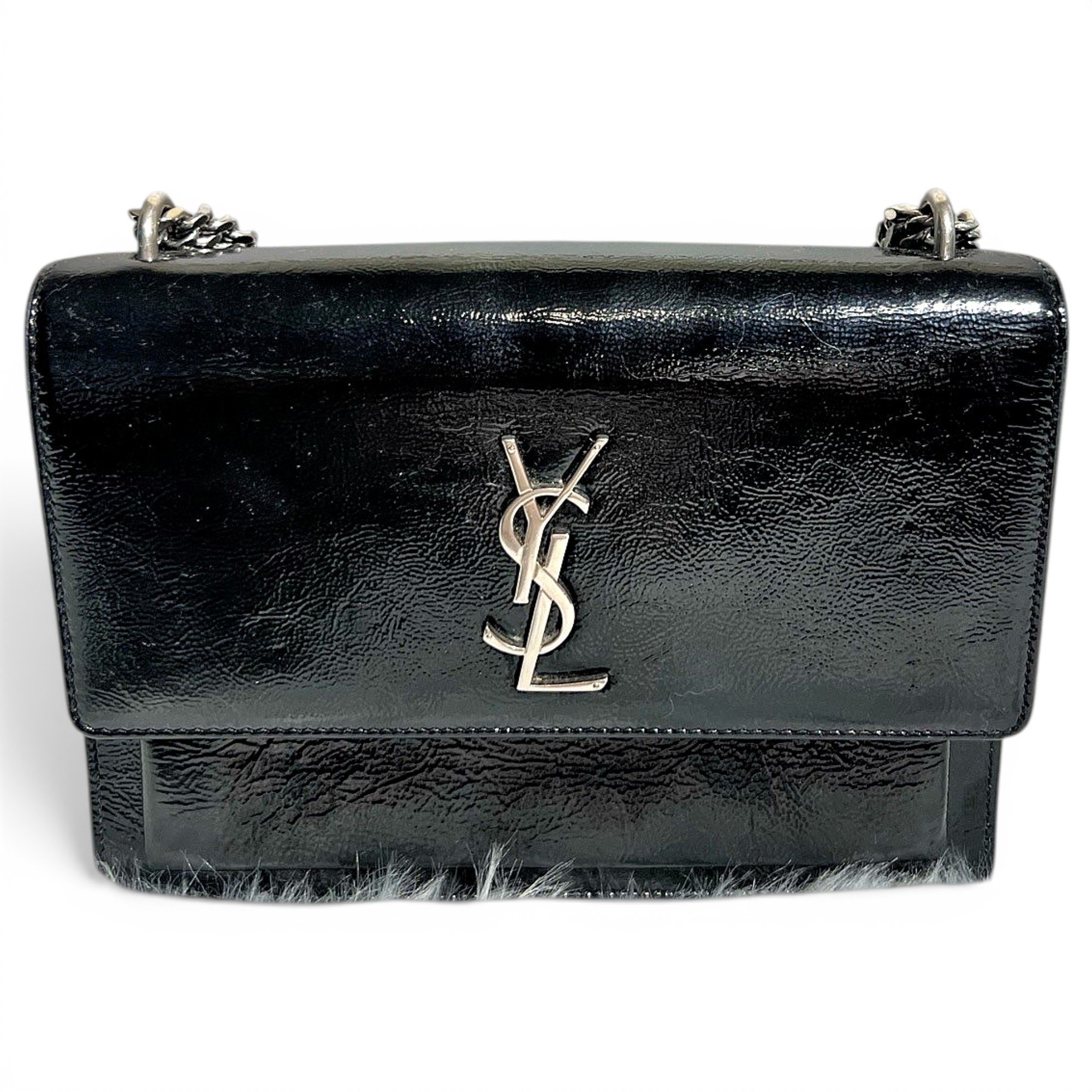 Sunset leather handbag