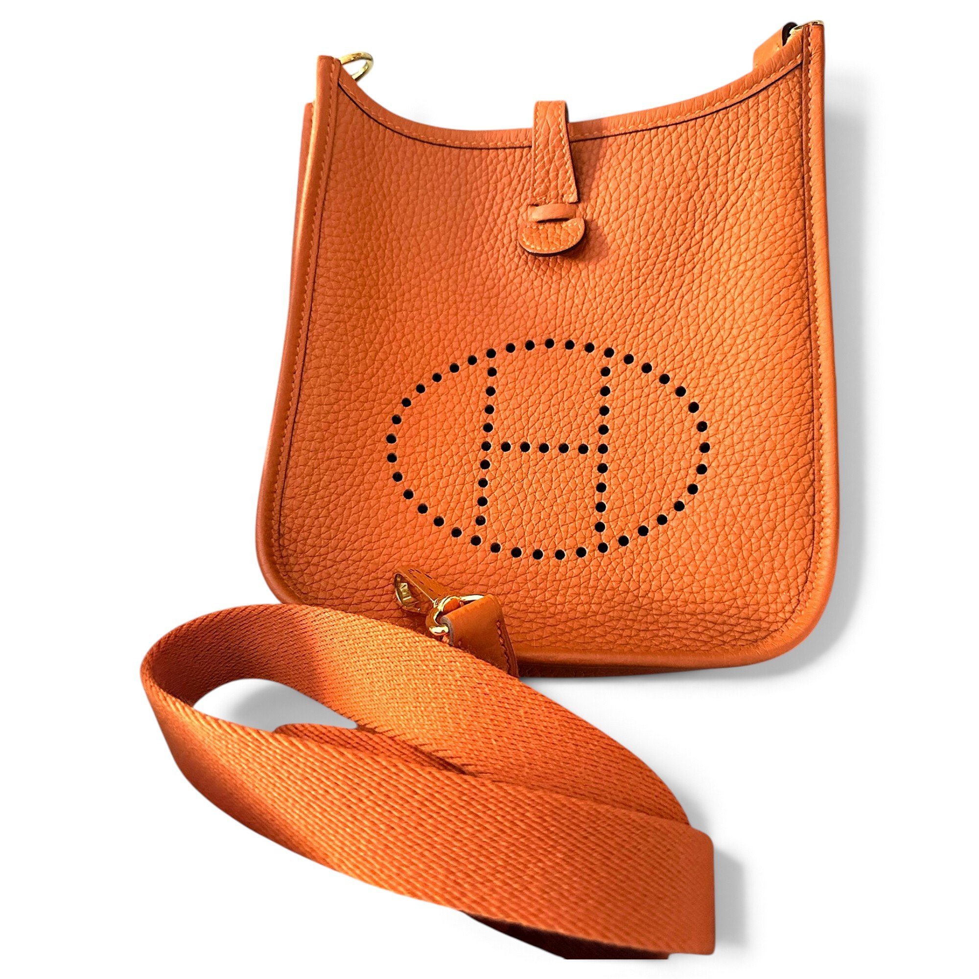 Evelyne leather crossbody bag