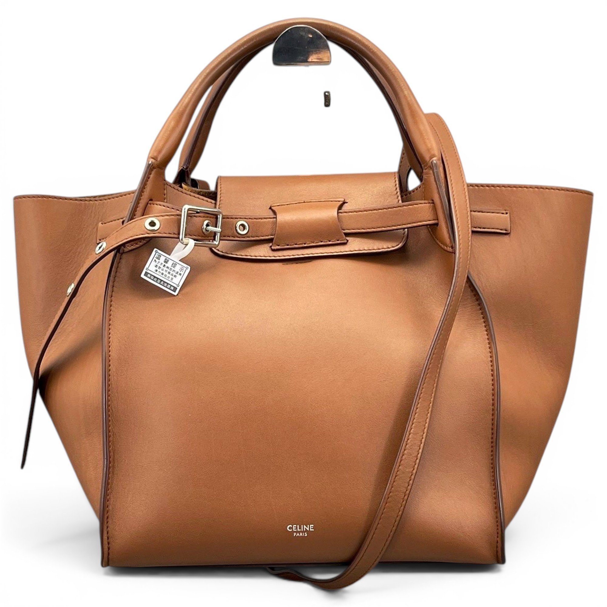 Big Bag leather handbag