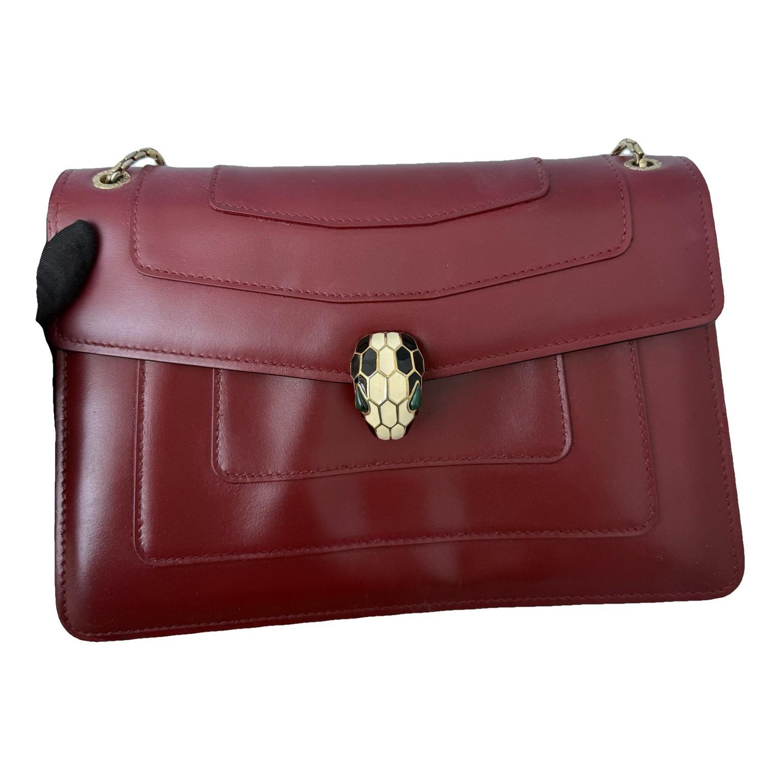 Serpenti leather crossbody bag