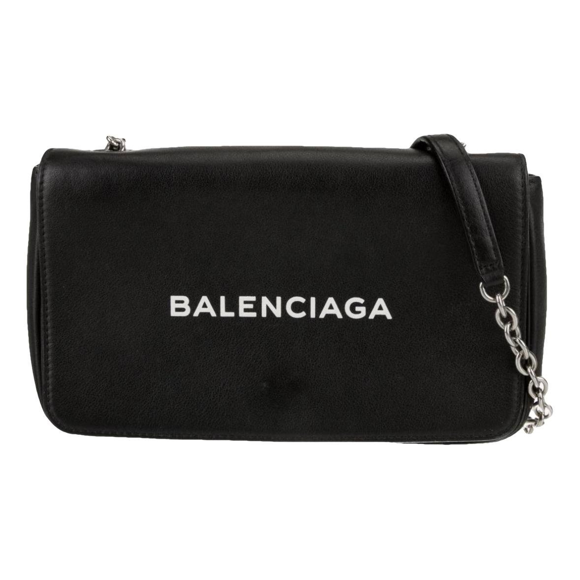 B leather handbag