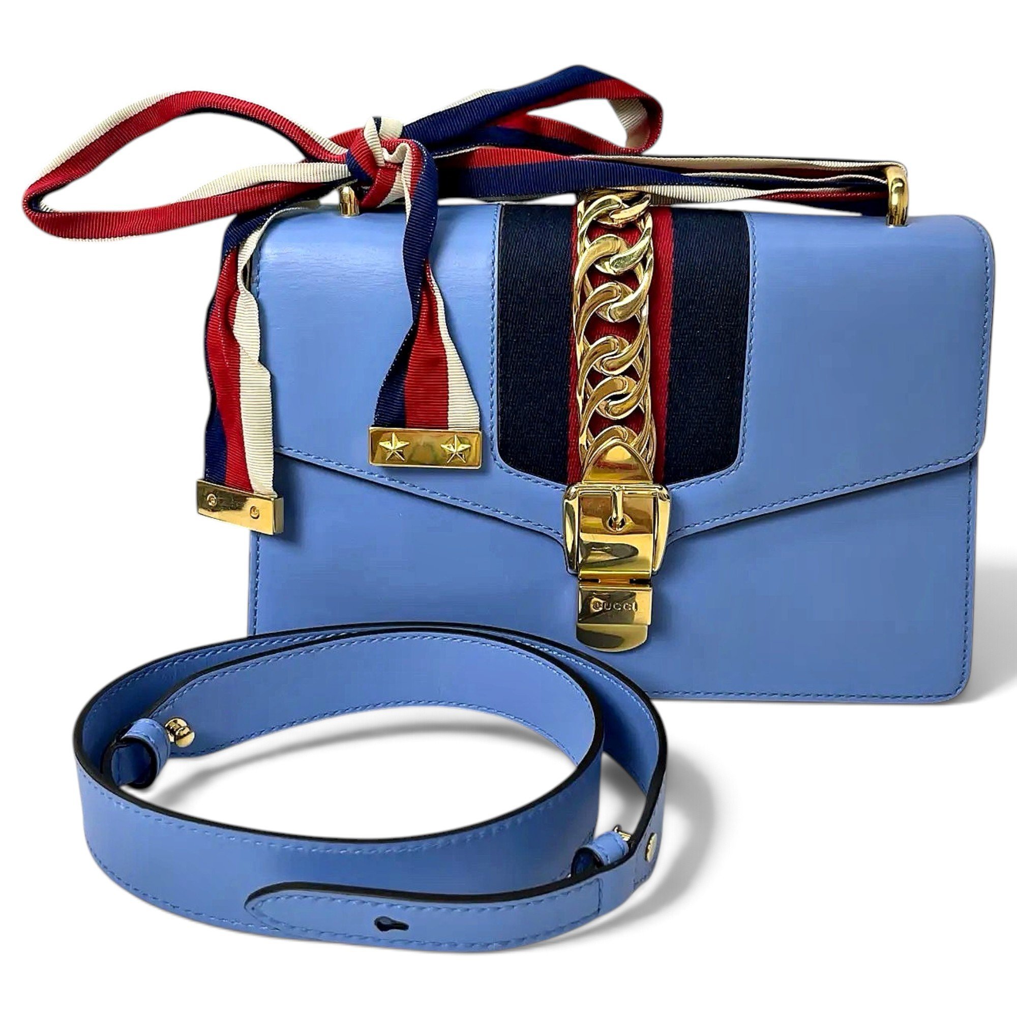 Sylvie leather crossbody bag