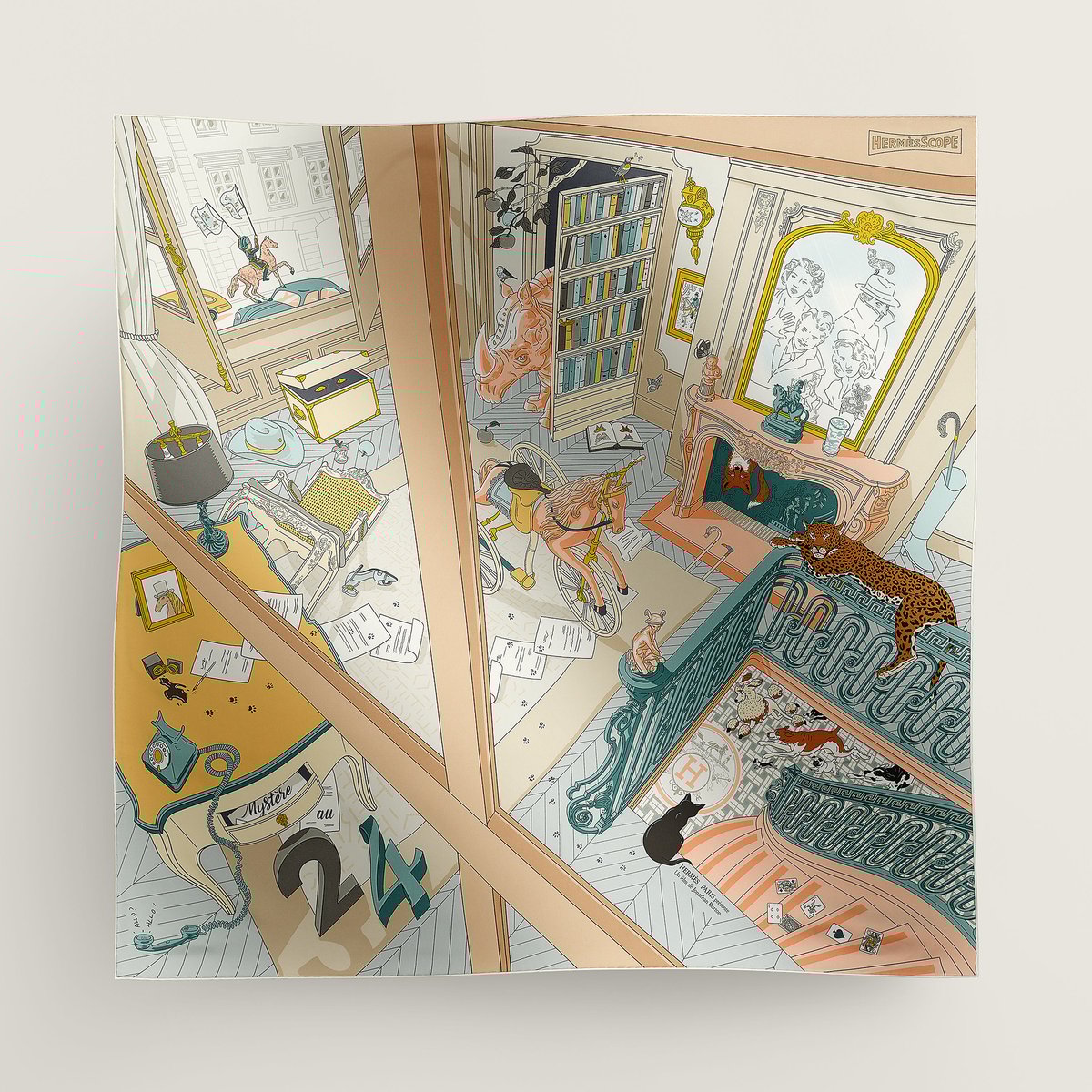 Lenço 90 Mystère au 24