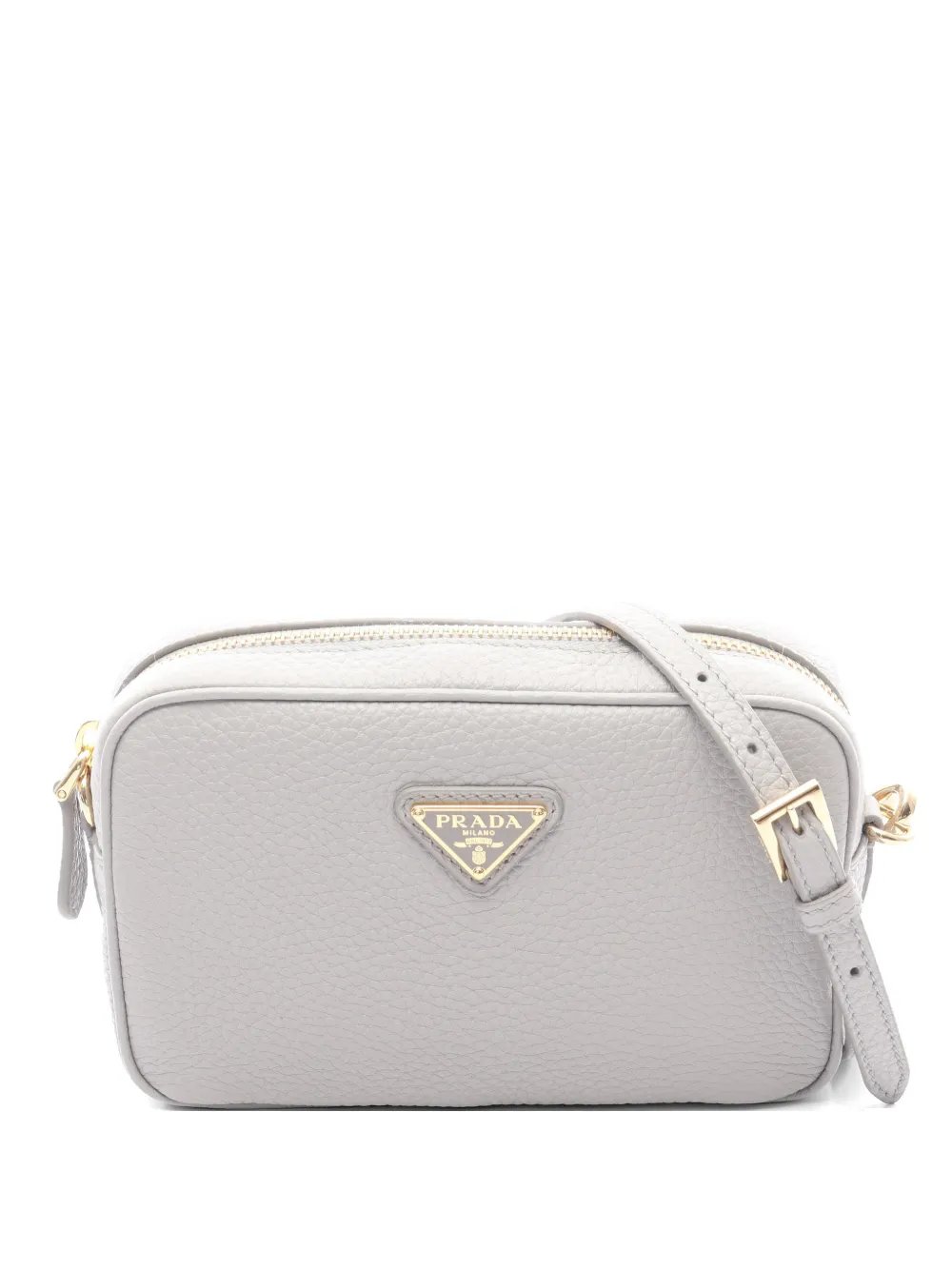 2000's grained leather shoulder bag