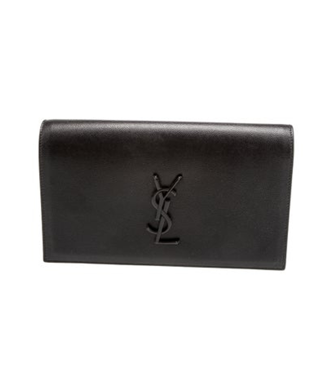 Saint Laurent Laurent Leather Clutch