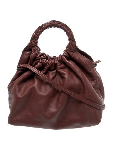 Leather Double Circle Bag Medium
