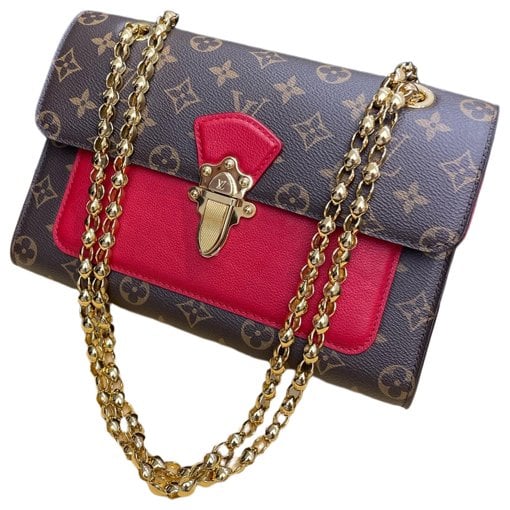 Victoire leather handbag