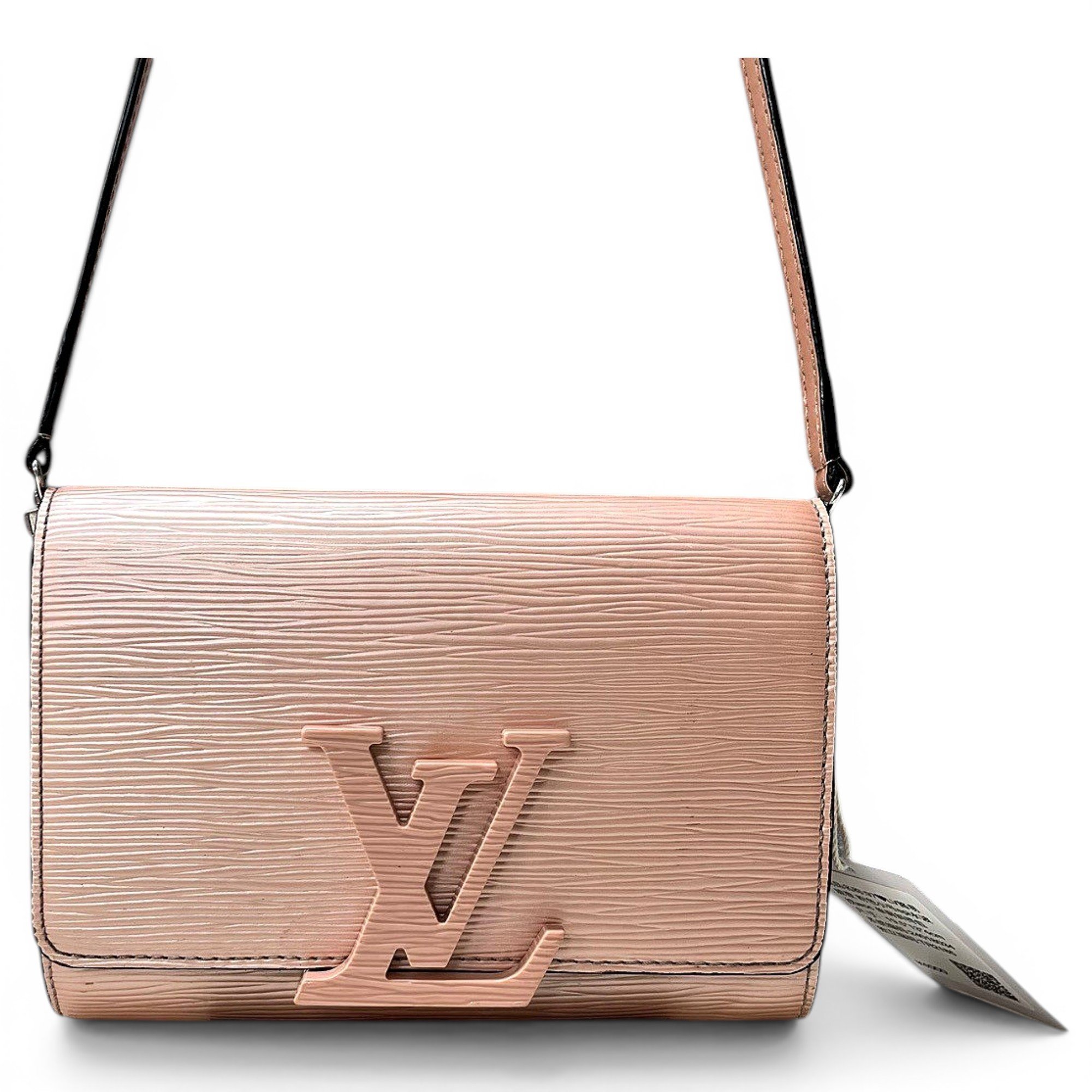 Twist Belt Wallet On Chain leather handbag