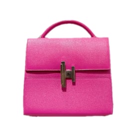 Hermes Cinetic Handbag Rose Purple Chèvre Mysore Leather 2018