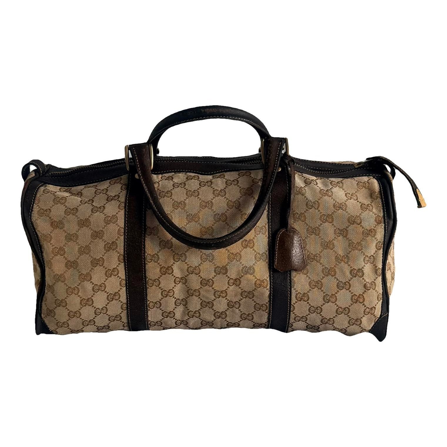 Boston leather handbag