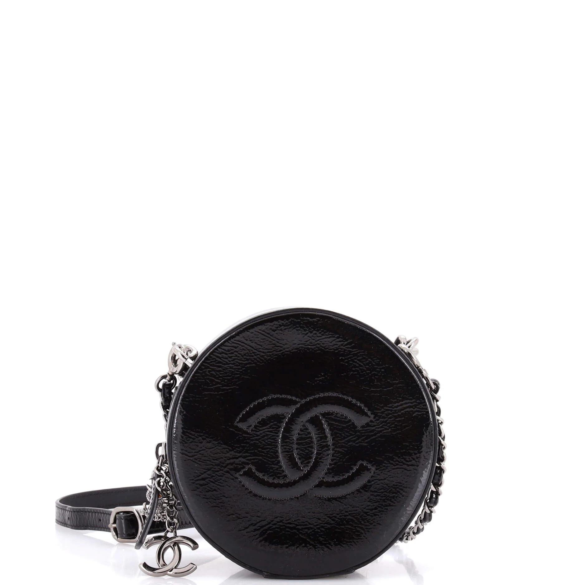 Patent leather crossbody bag