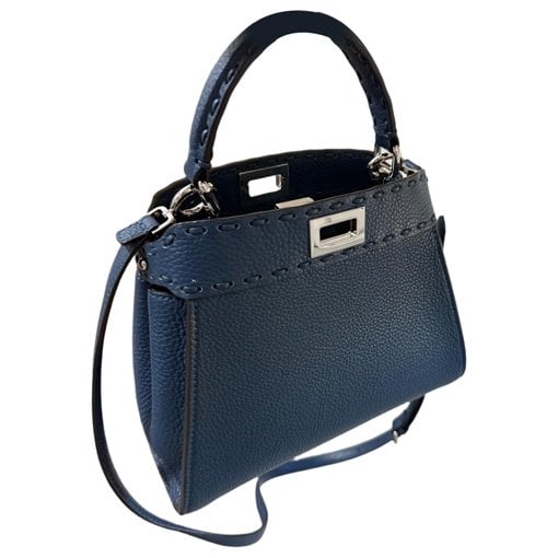 Peekaboo leather handbag