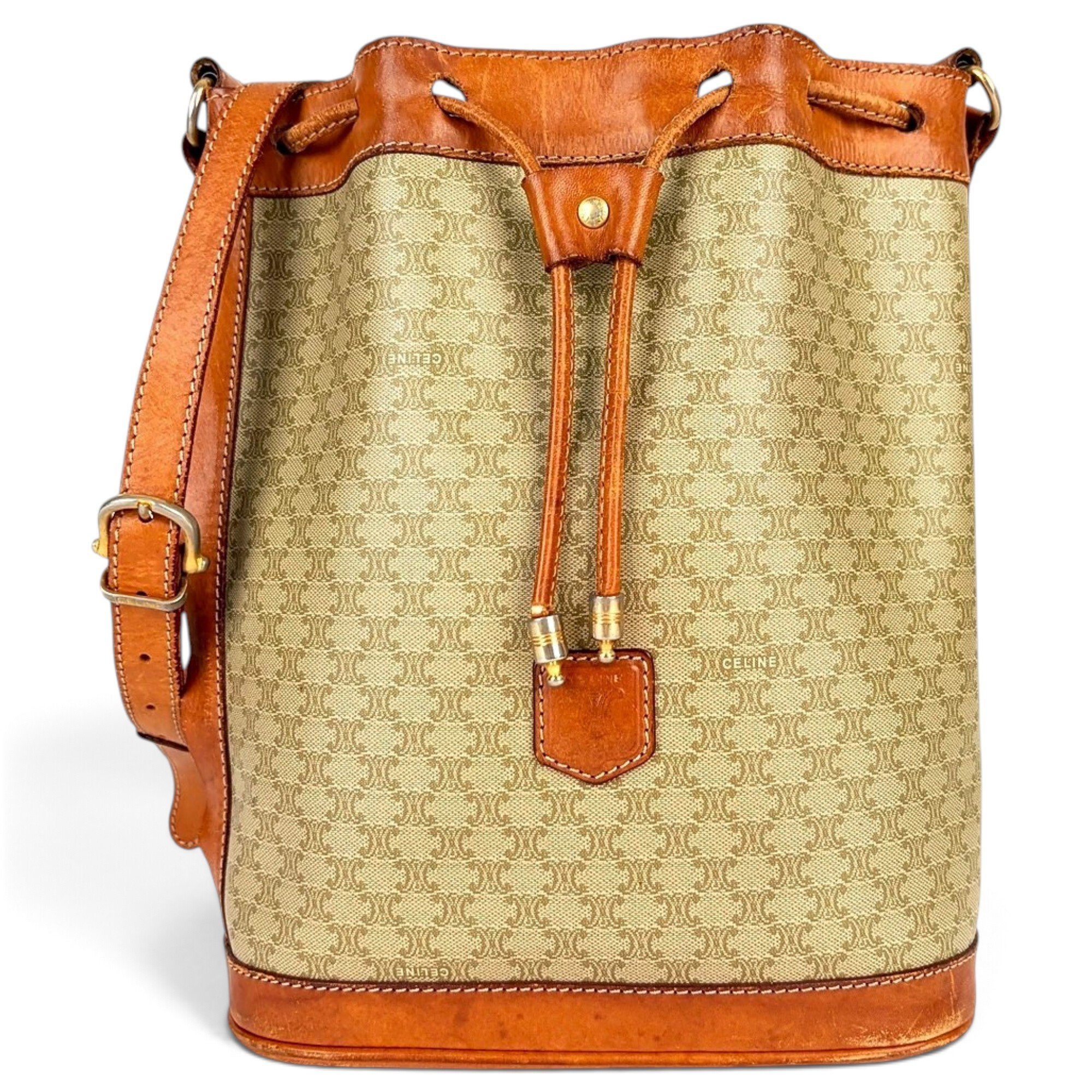 Leather crossbody bag