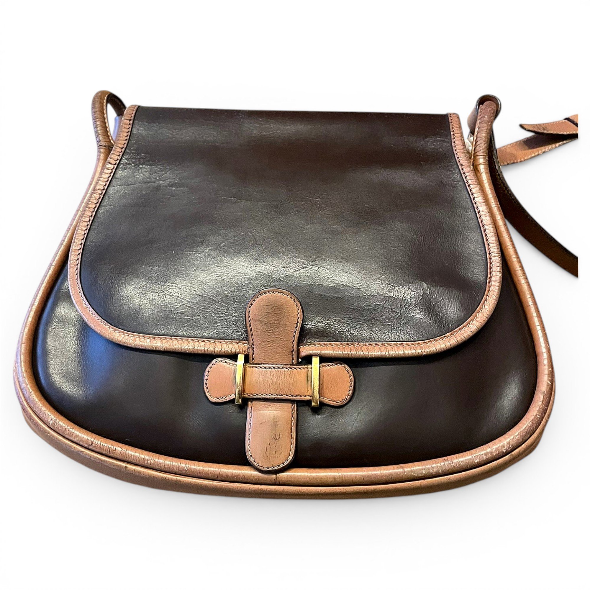 Glika leather handbag
