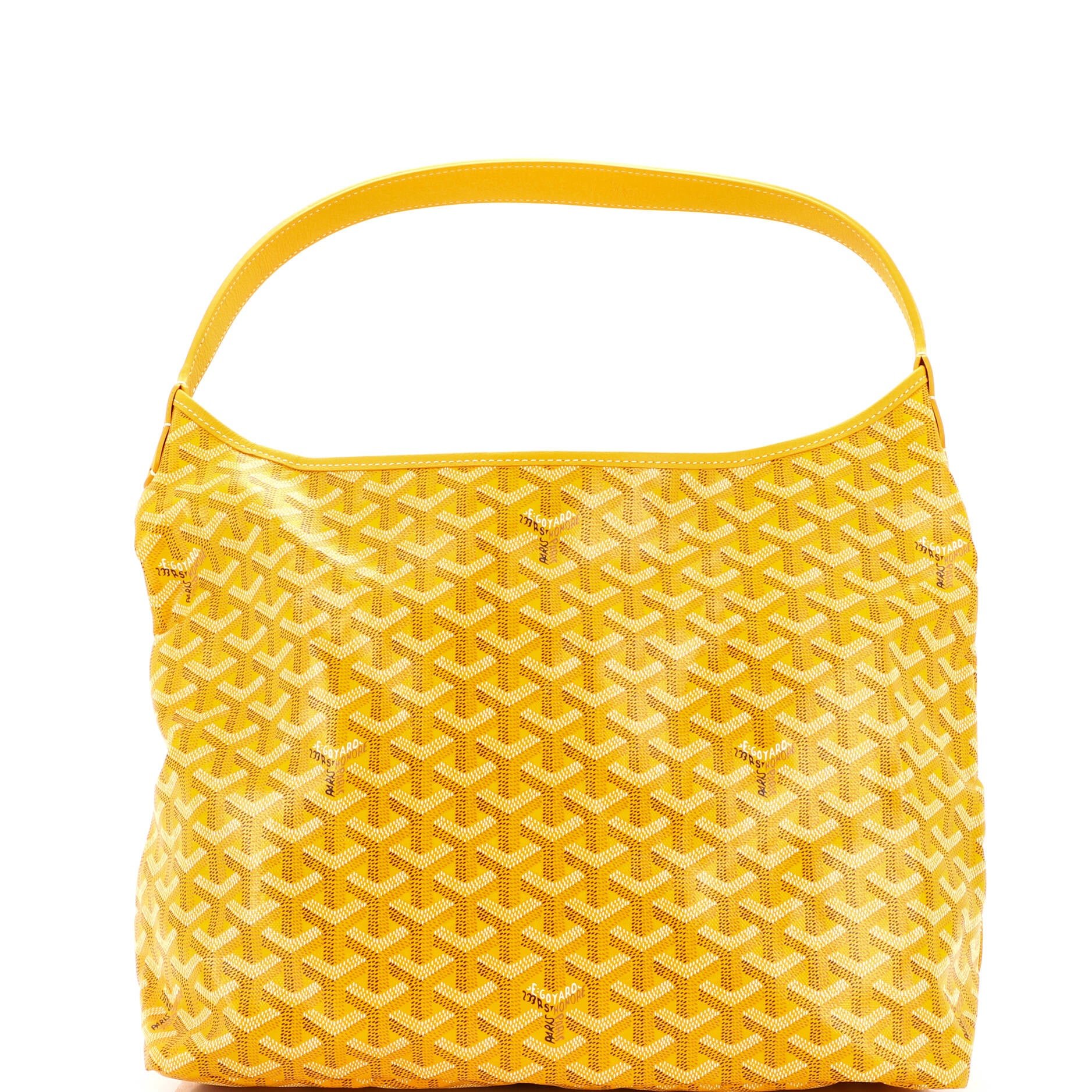 Goyard Boheme Hobo Coated Canvas