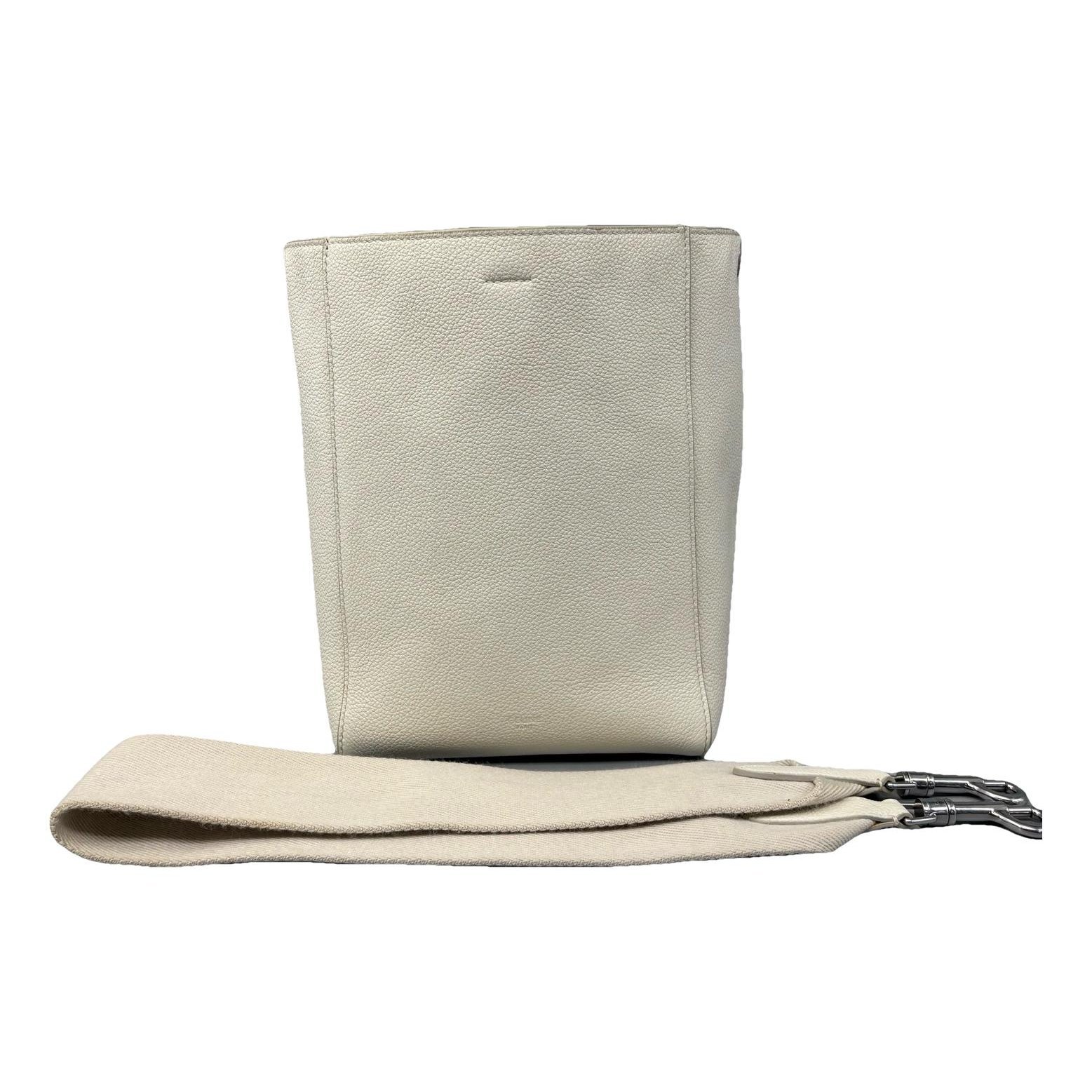 Seau Sangle leather tote