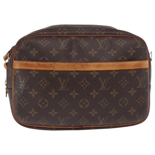 Reporter leather handbag