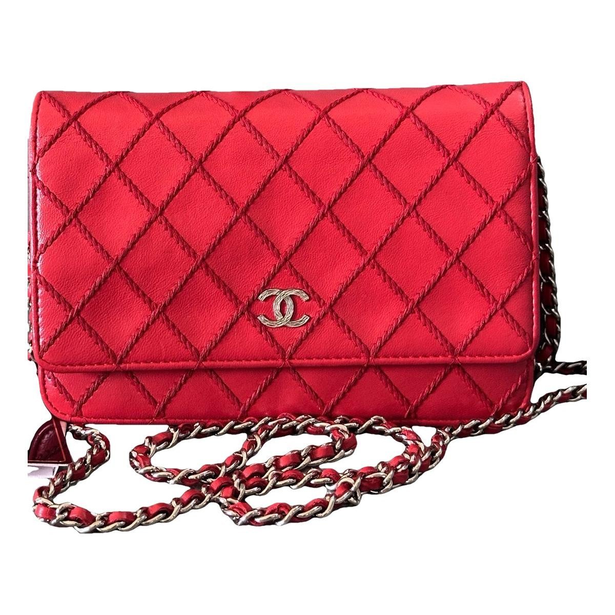 Trendy CC Wallet on Chain leather crossbody bag