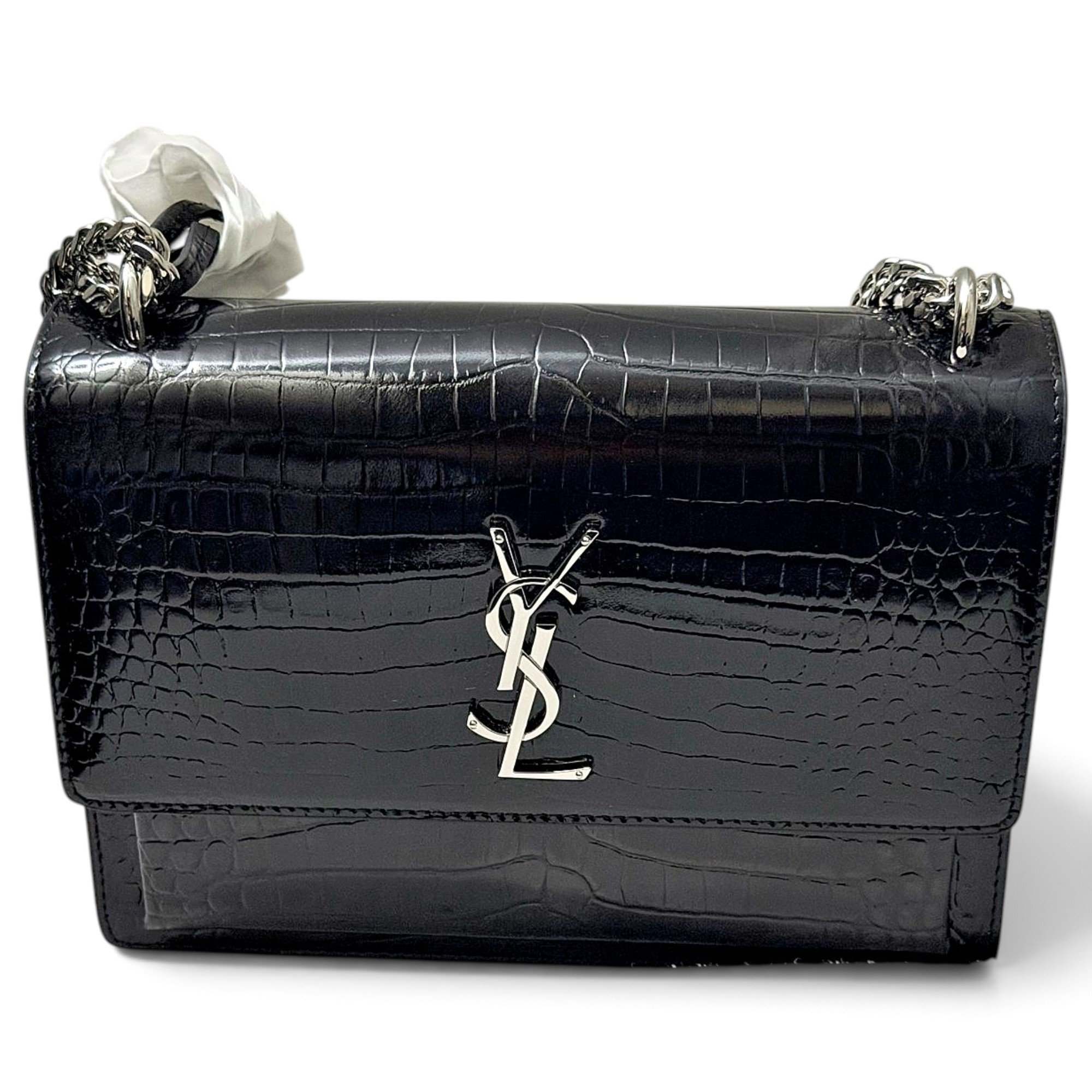 Sunset leather handbag